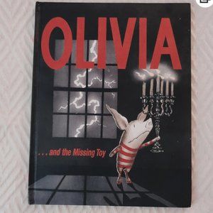 "OLIVIA and the Missing Toy" Large Hardcover Book